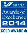 SPASA Award of Exellence Gold 2014